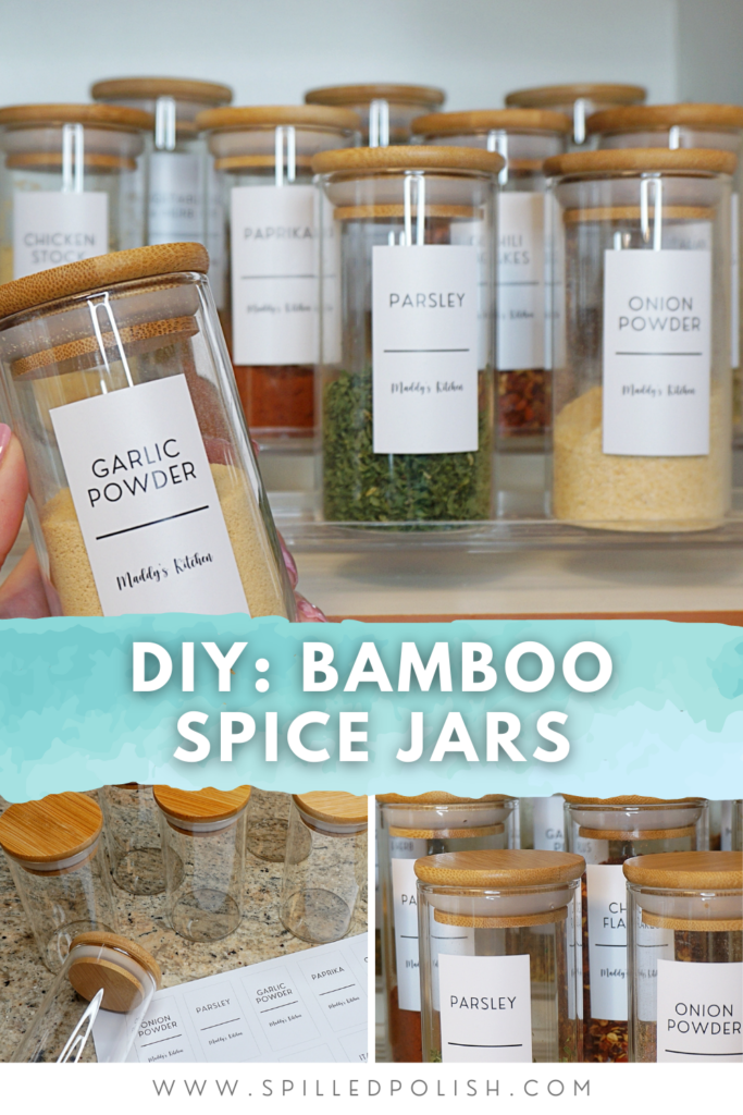 DIY: Bamboo Spice Jars