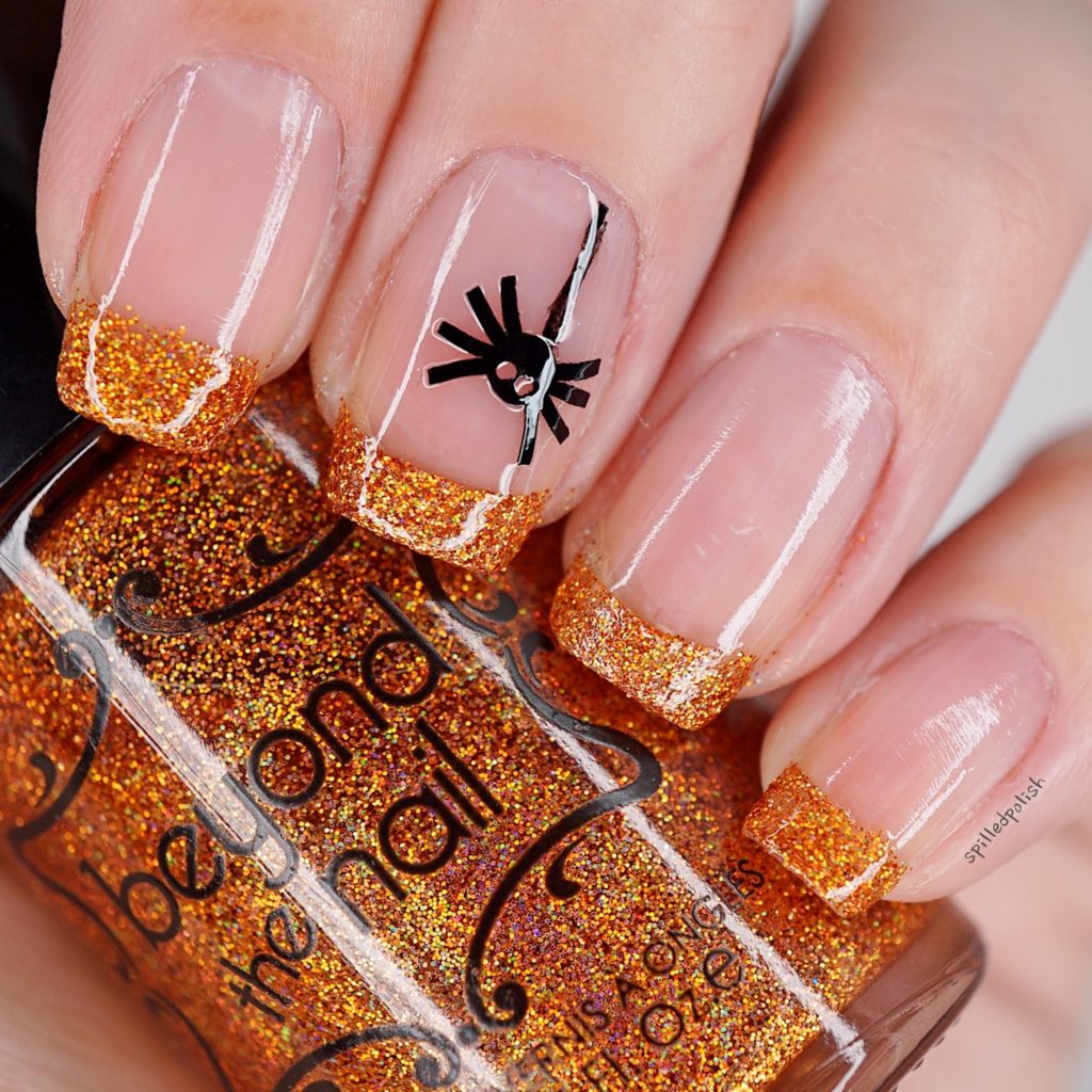 Halloween French Tip Manicure