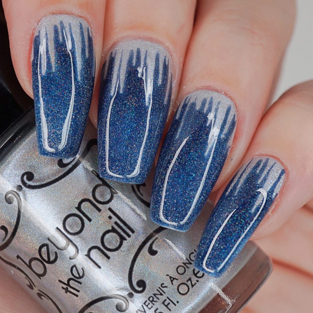 Winter Icicle Nails