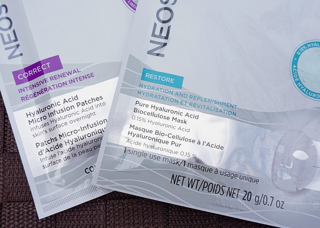 Neostrata - Hyaluronic Acid Micro Infusion Patches & Biocellulose Mask