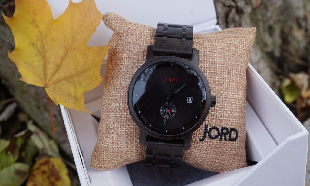 JORD Wood Watches: Hyde Series - Ebony & Iron